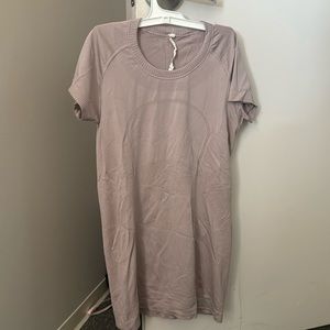 Purple short sleeve swiftly tee